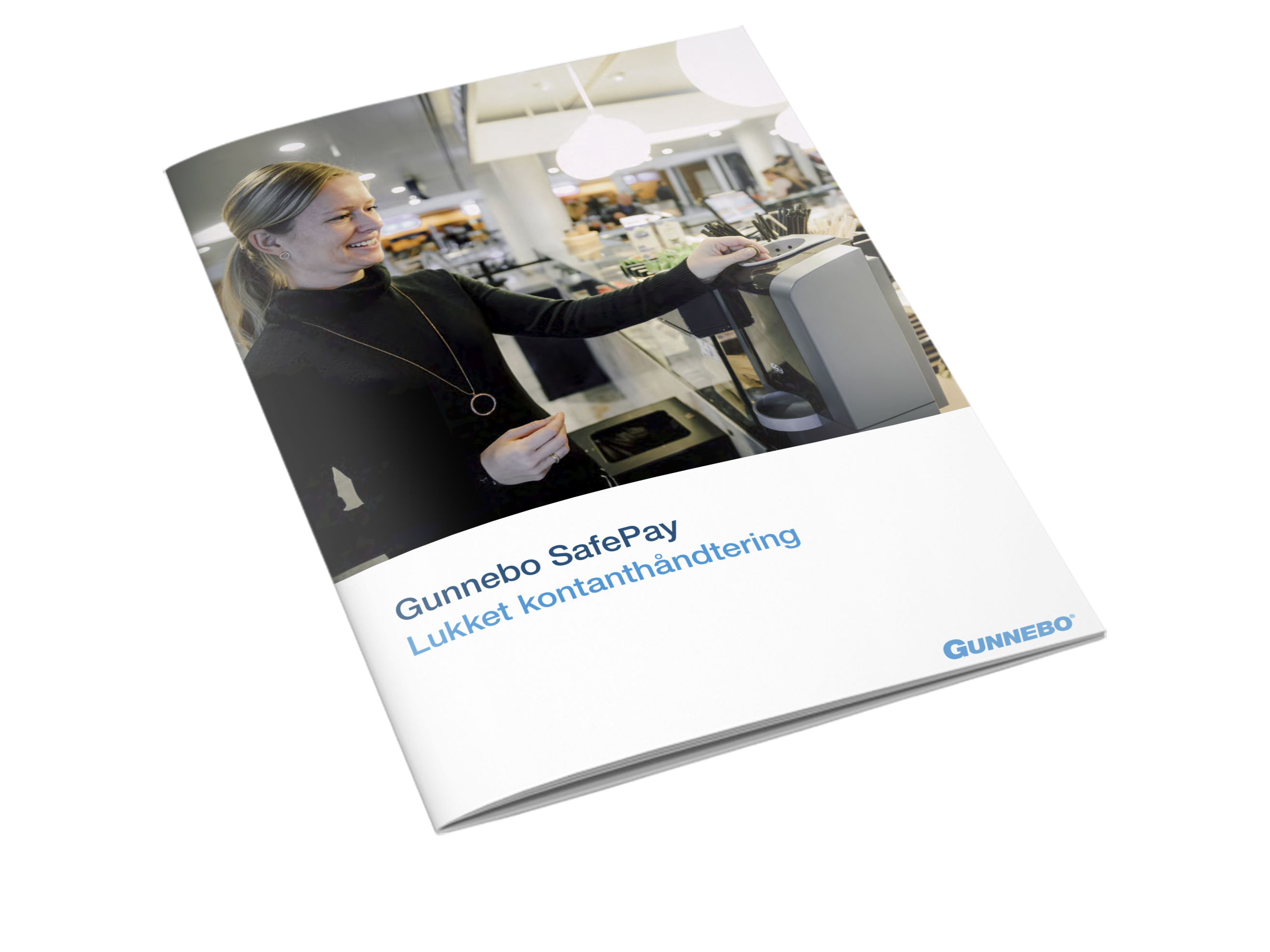 Lukket kontanthåndtering  innen detaljhandel. safepay brochure